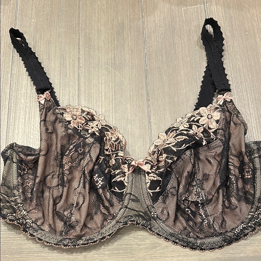 Fantasie Bridgette Black Lace Bra - Picture 2 of 11